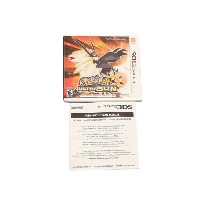 Thumbnail: Pokemon Ultra Sun for Nintendo 3DS Replacement Case with Manual