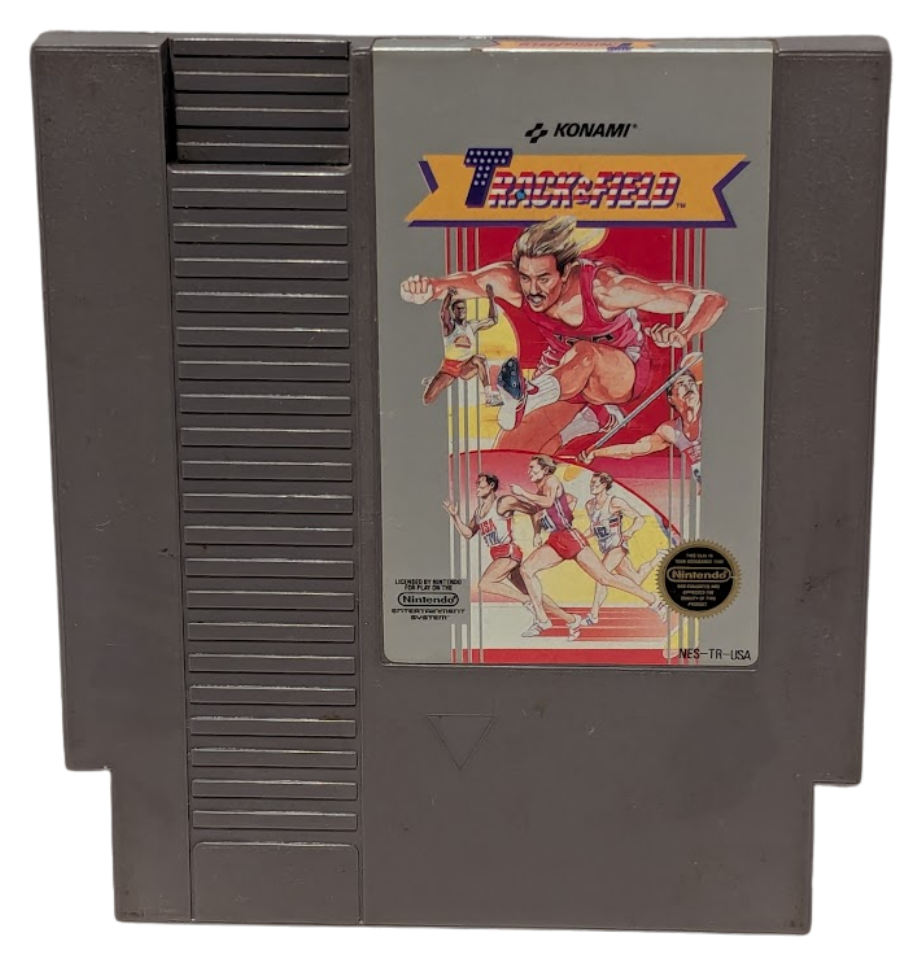 Track & Field [NES, 5 Screw] (1983, Konami)