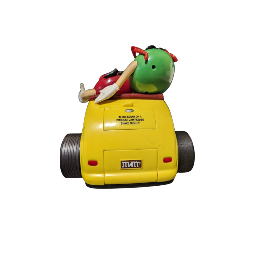 Thumbnail: M&M Yellow Hot Rod Car Candy Dispenser "Rebel Without A Clue" Ford Roadster