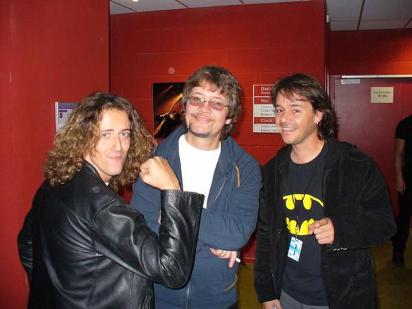 With Don Airey (Deep Purple)