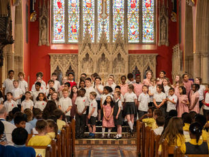 Trust pupils sing at Cathedral celebration