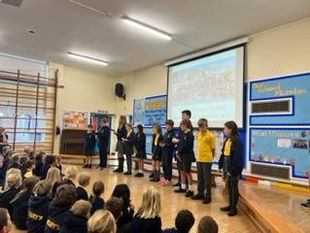 Y6 Welcome our New Reception Class Children to our School Family