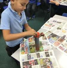 Creating our own Angels of the North in Year 3.