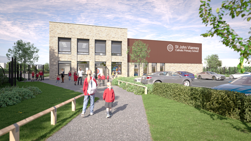 New state-of-the-art building for St John Vianney Catholic Primary School
