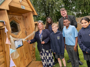 Bishop opens English Martyrs’ Peace Garden