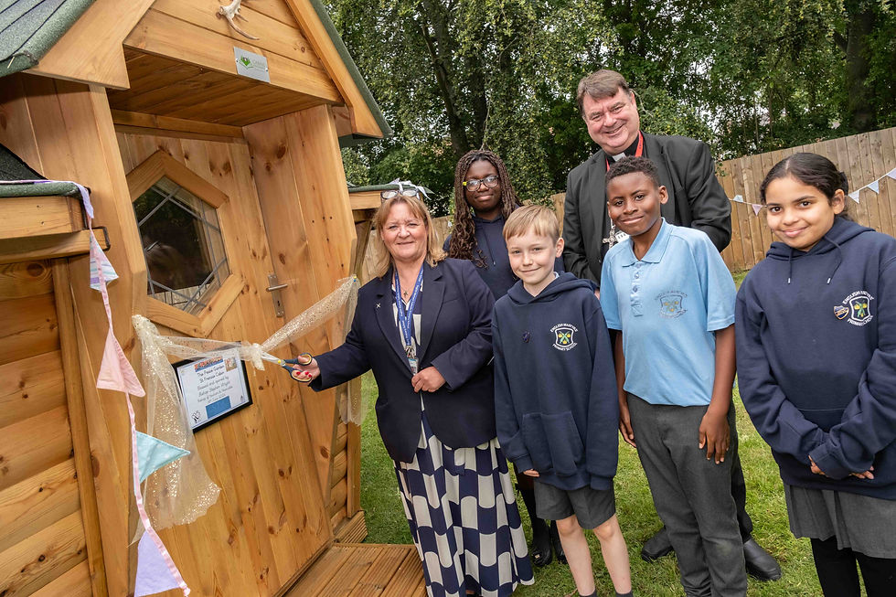 Bishop opens English Martyrs’ Peace Garden