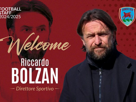 E' arrivata l'ufficialità: Riccardo Bolzan è il nuovo direttore sportivo della Sarnese 1926