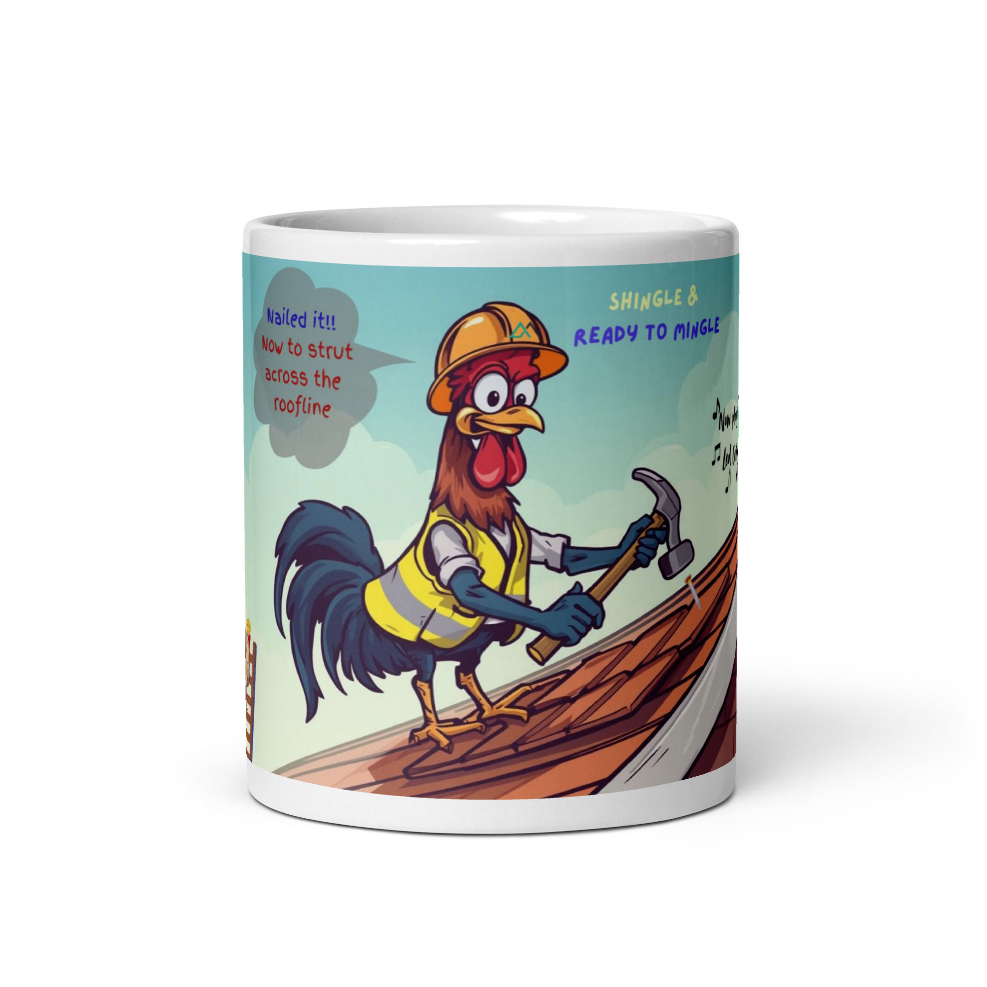 Rufus the Roofer Mug
