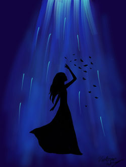Midnight Petals- Victoria Wong