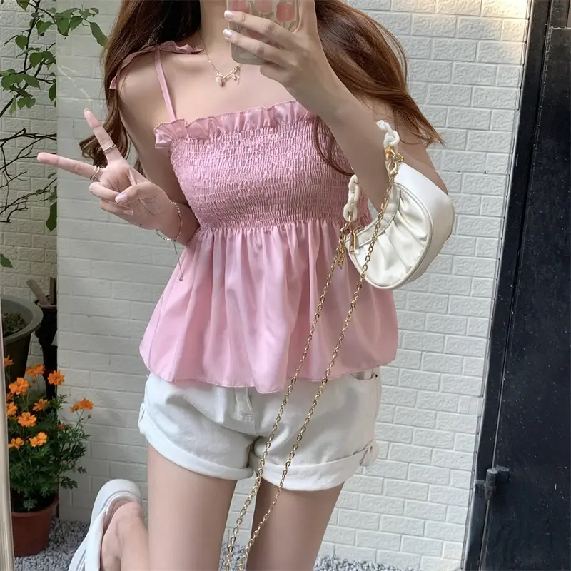 Thumbnail: Solid Color Fashion Women Hotsweet Basics