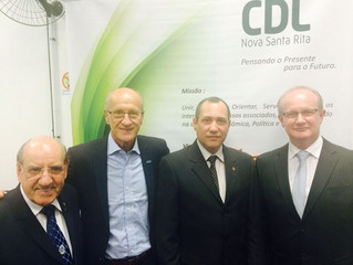 AGV apoia criação da CDL Nova Santa Rita como alternativa para superar a crise na região