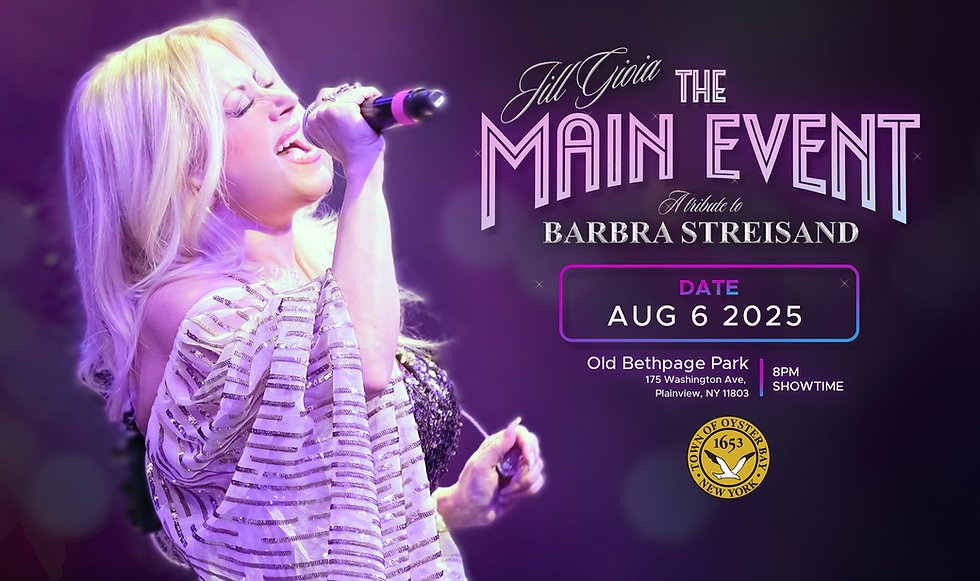 Come Join Jill Gioia for “The Main Event” - Old Bethpage Community Park