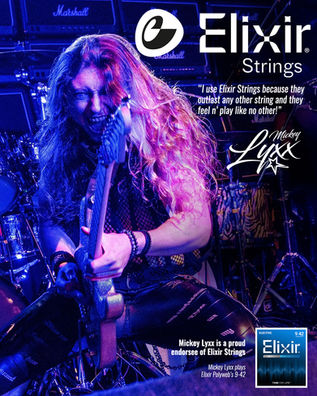 Mickey Lyxx is a Proud Elixir Strings Artist!