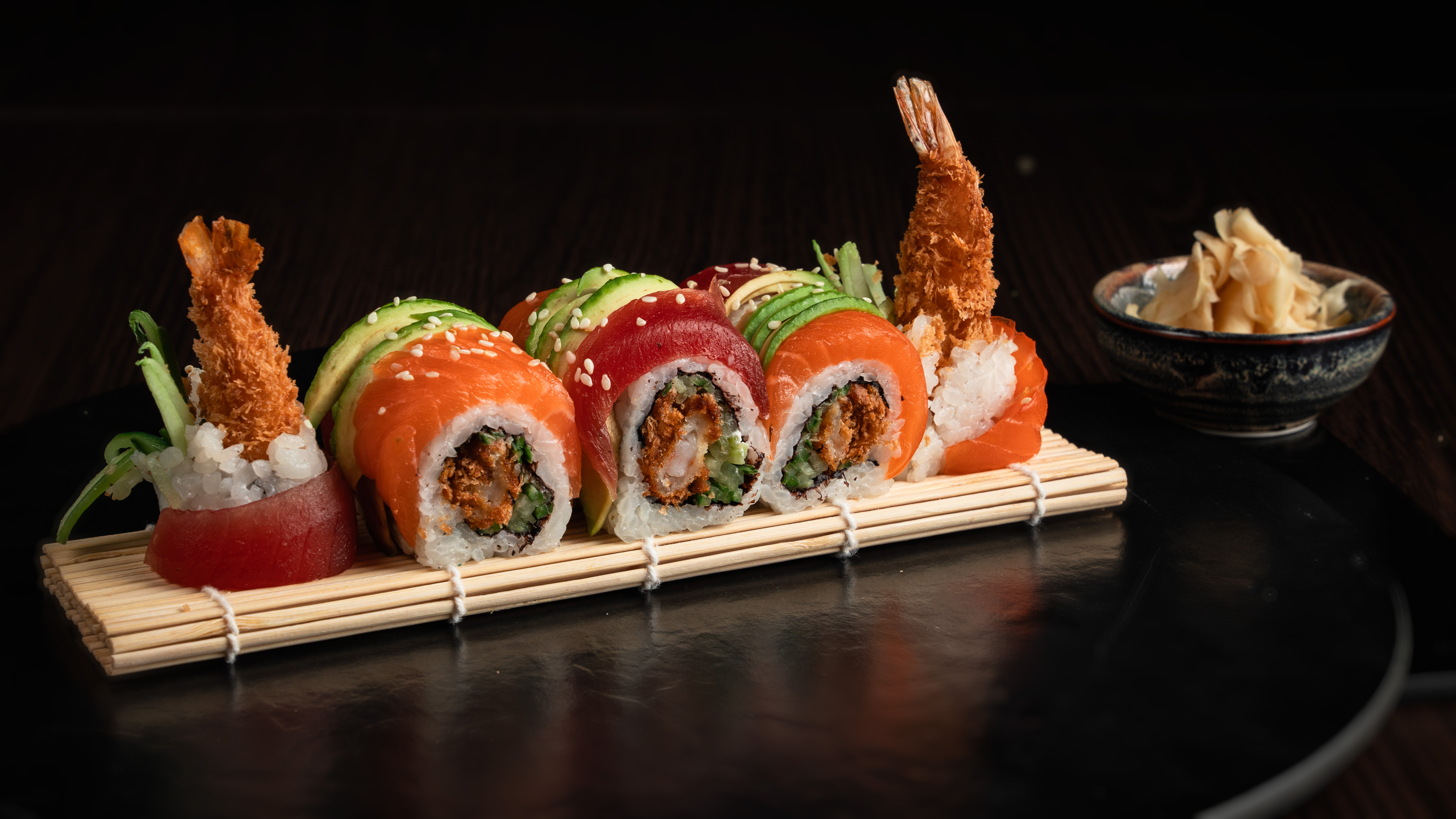 Arranged Food and Objects