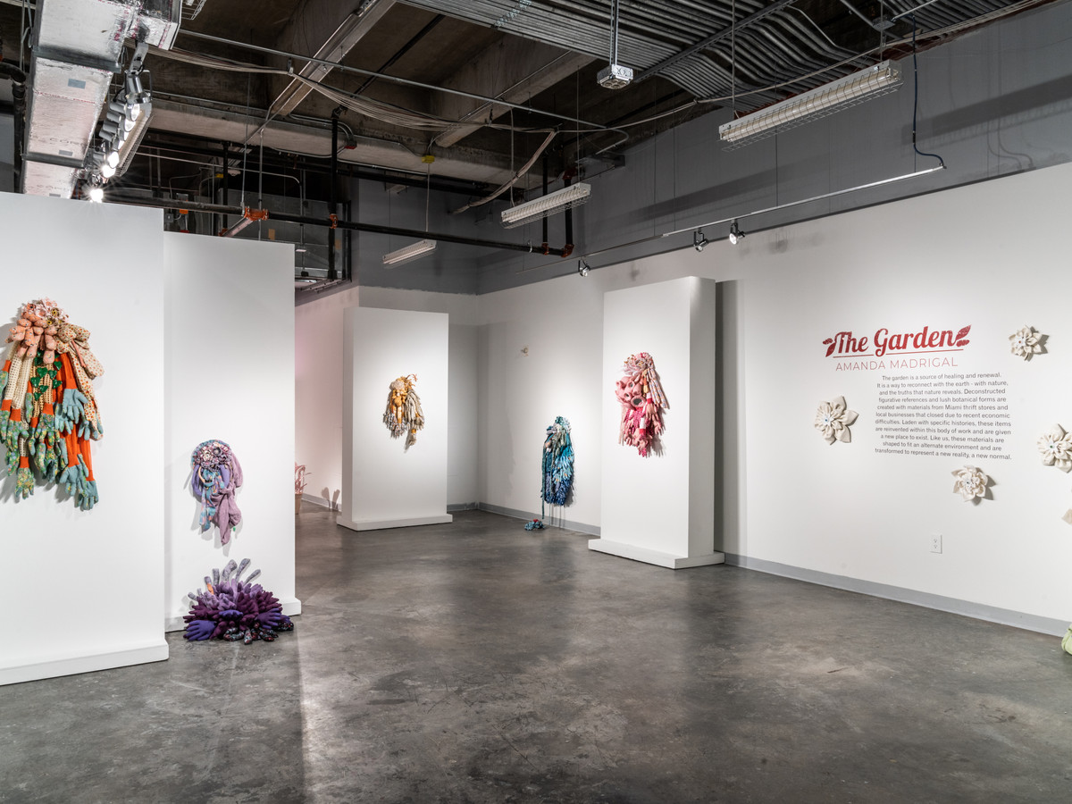 Installation view of New Industry at Frank C. Ortis Art Gallery