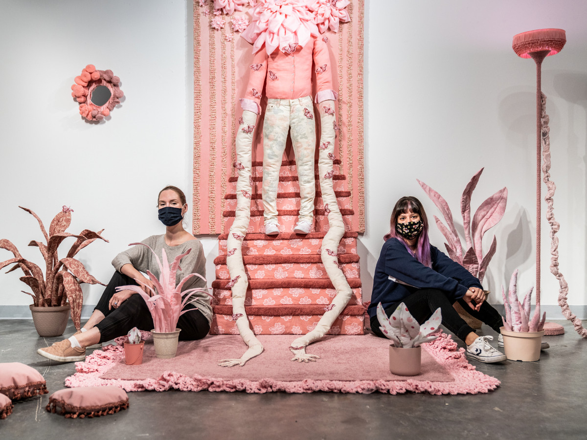 Gallery view of an installation at Frank C. Ortis Art Gallery