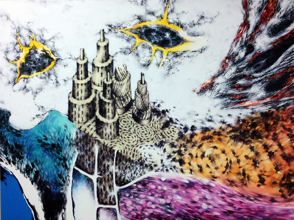 Ward, evening — oil on linen, 2024