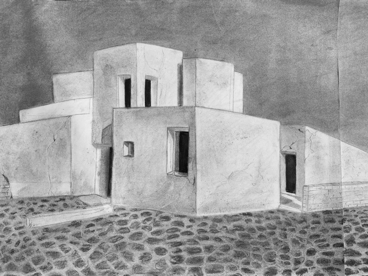 Lecture in progress, Visual Studies course