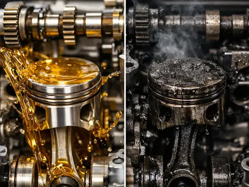 Proteção de motor vs aditivo convencional