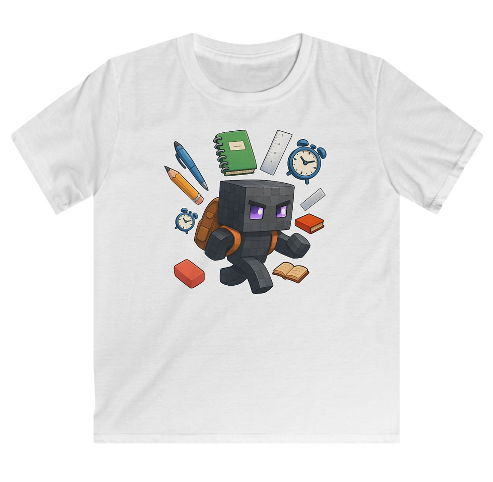 Thumbnail: Minecraft Enderman Back to School T-Shirt