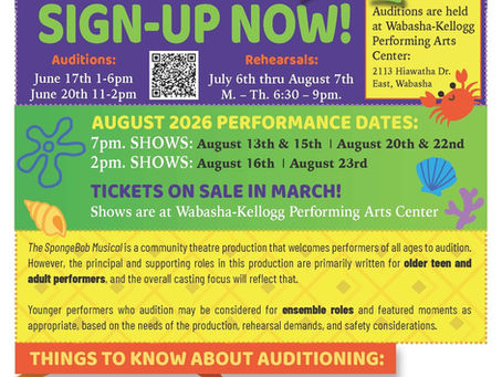 SpongeBob Musical Wabasha RJAC