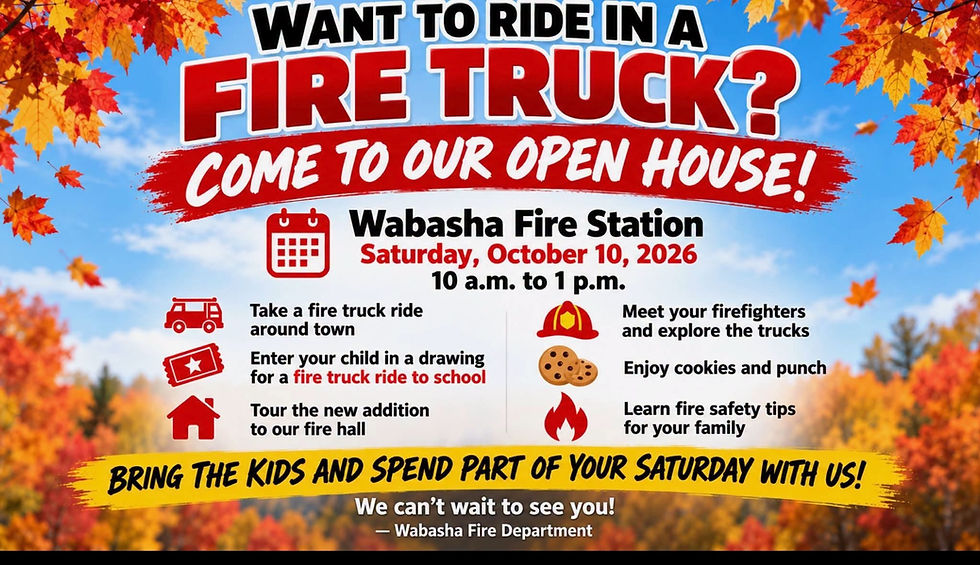 Wabasha Fire Department Open House