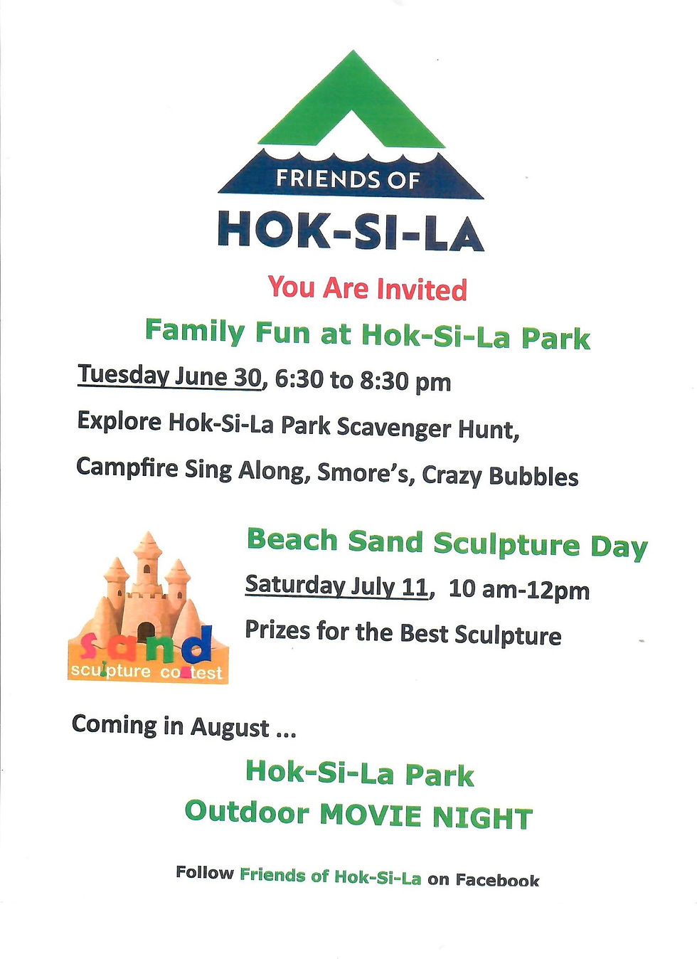 Hok-Si-La Friends Free Event