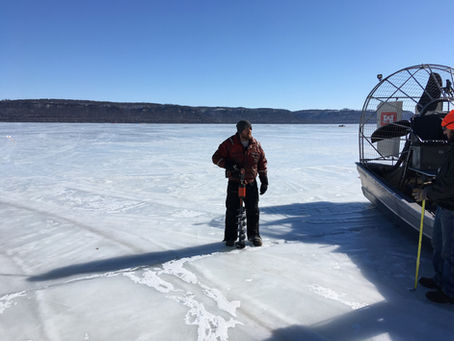Lake Pepin Ice Measurements