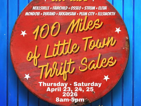 100 Miles of Little Town Thrift Sales