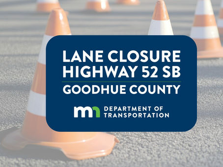 Southbound Highway 52 Lane Closure