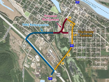 Wabasha Highway 60 Re-alignment Request