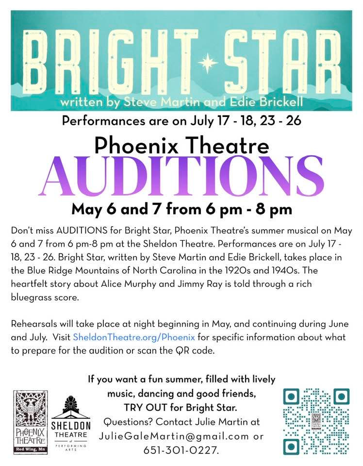 Phoenix Theatre Auditions Bright Star