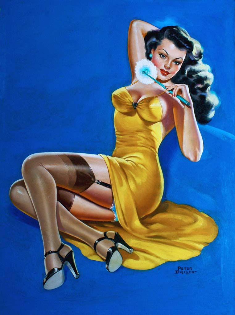 TITTER magazine cover artwork - 02/1946