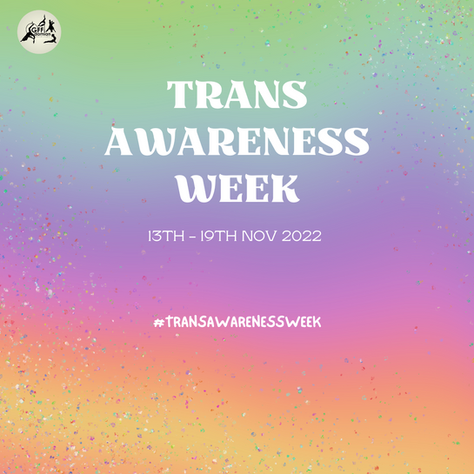 It's Trans Awareness Week <3