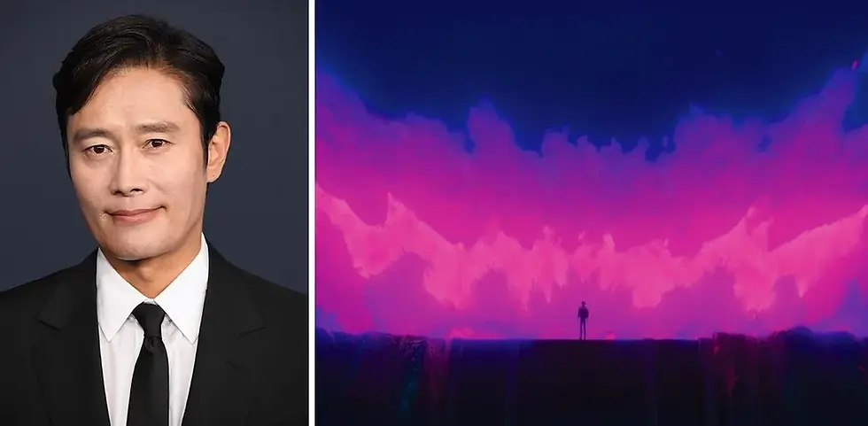 Lee Byung-hun and his character Gwi-Ma (The Fire)