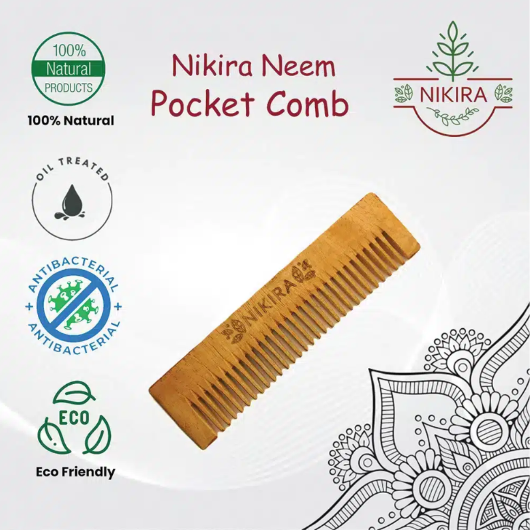 Nikira Neem Pocket Comb