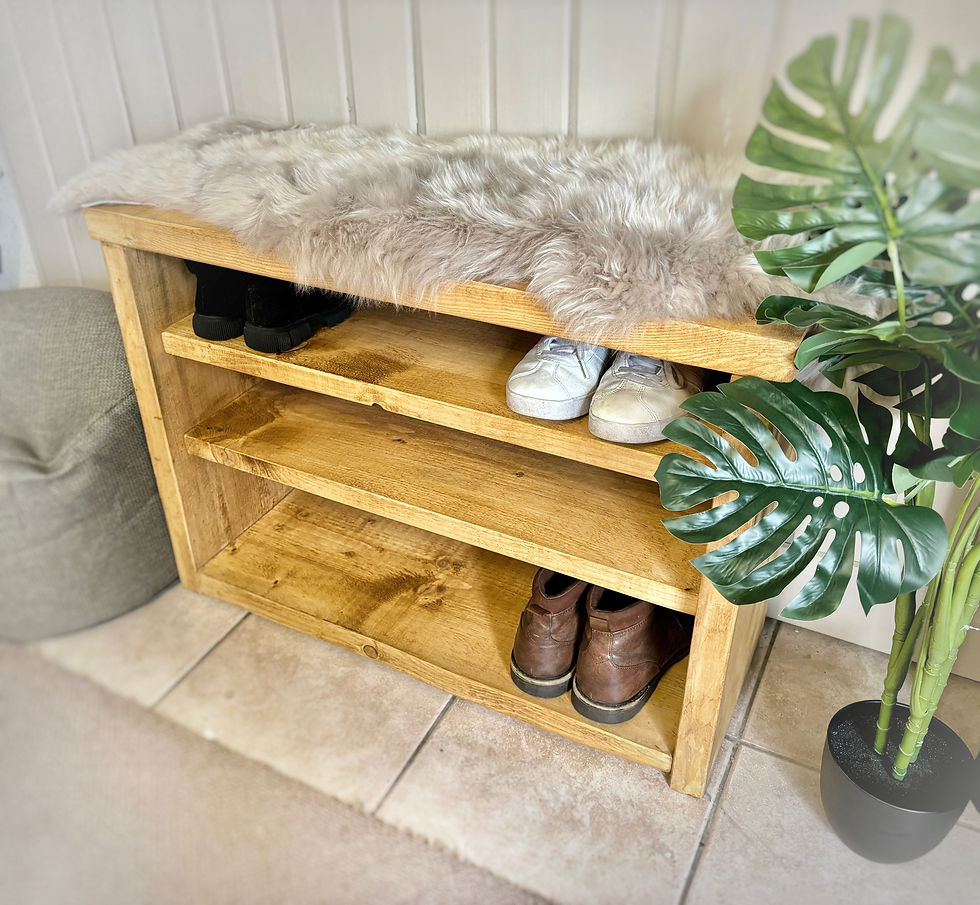 antique shoe bench