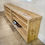 Thumbnail: Extra long & Deep shoe bench, solid wooden shoe rack