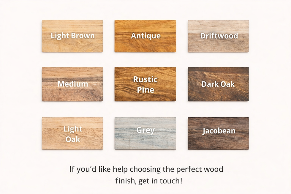 Thumbnail: Chunky wooden side table