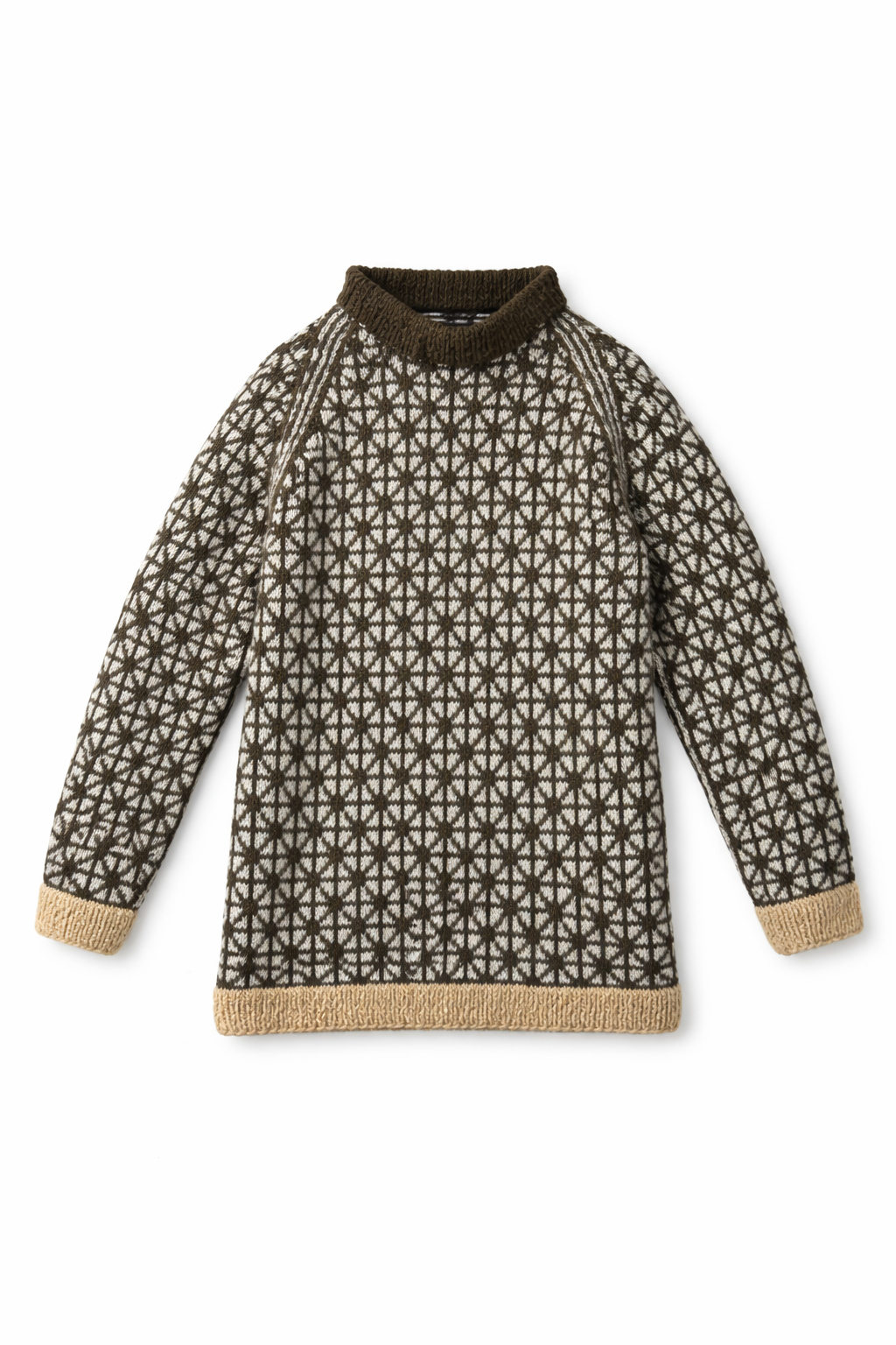 Handknitted wool sweater
