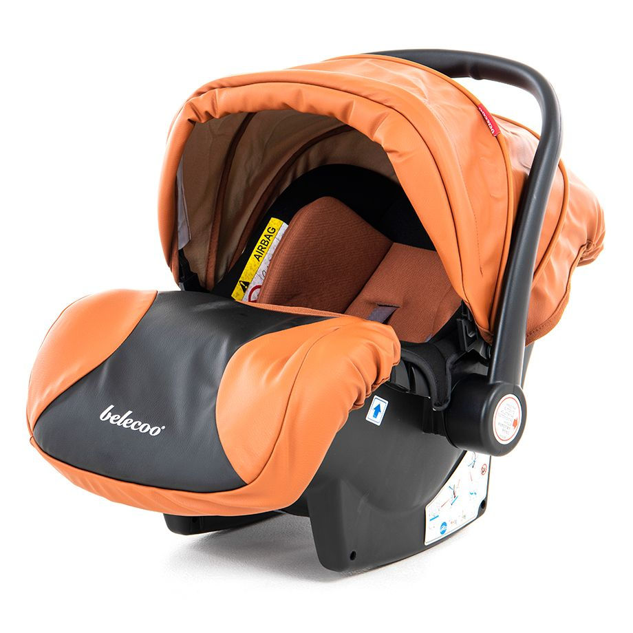 Thumbnail: Belecoo Luxury Pram Stroller 4-In-1 Set With Car Seat