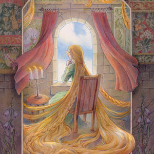 Rapunzel Illustration