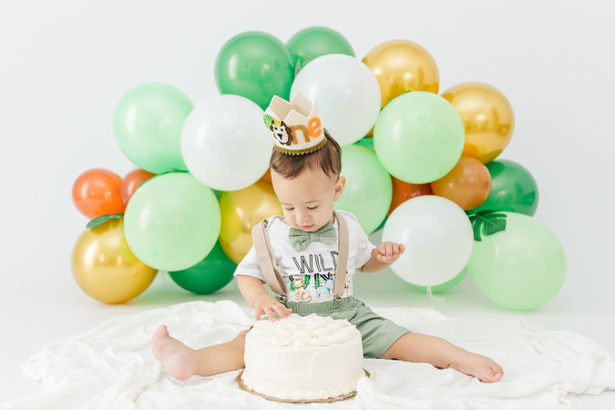 Cake smash photographer Richmond VA