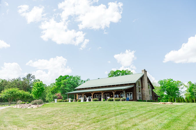 12. Wide shot of Timber Creek wedding venue in Virginia