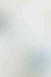 7. Spring wedding invitation suite with blue florals and heirloom details