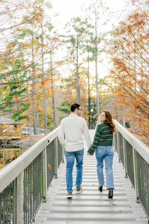 1️⃣ Fall engagement session on bridge at University of Richmond