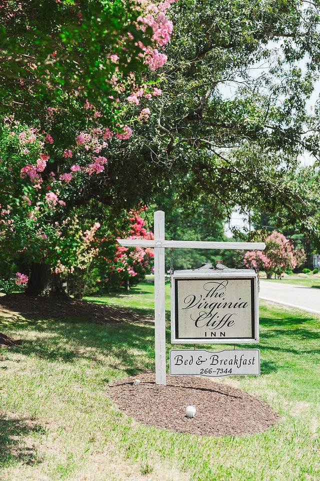 	2.	“Scenic driveway leading to The Virginia Cliffe Inn in Glen Allen captured on summer wedding day”