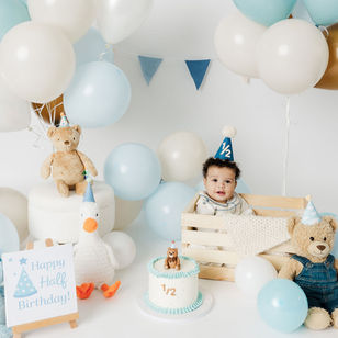 Richmond Milestone Photographer | Elias’ Half Birthday Session at the Studio
