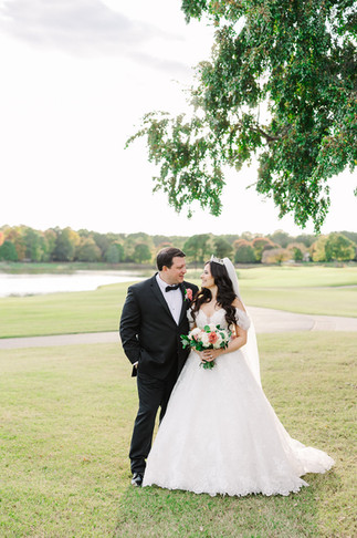 3️⃣ Bride and groom sharing a kiss under golden light — romantic Richmond wedding photographer portrait.