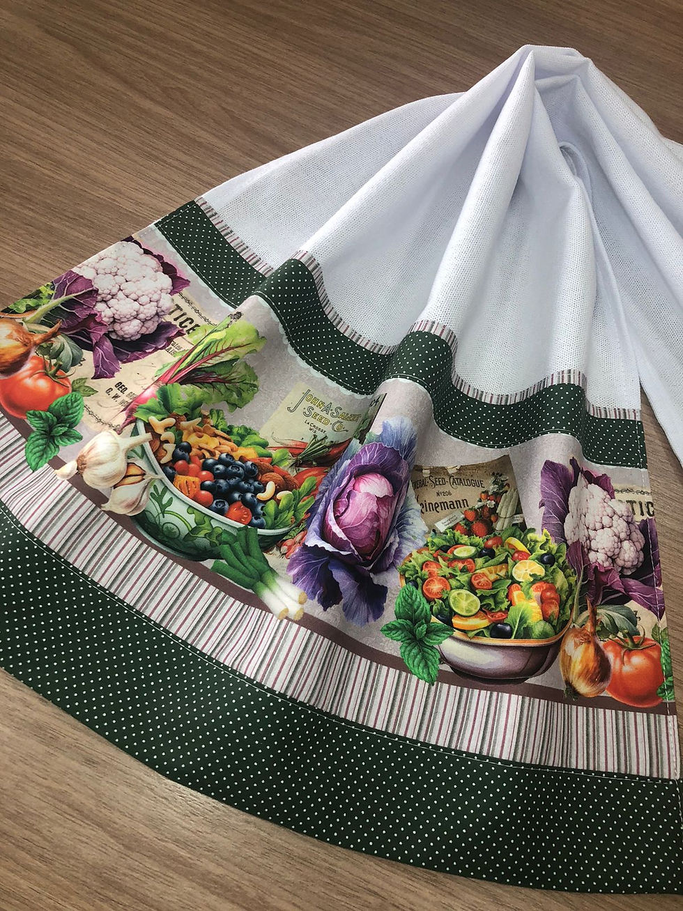 Sacaria: Da Lavoura para o pano de prato.